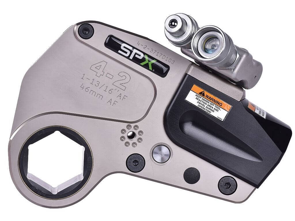 spx low clearance hydraulic torque wrench